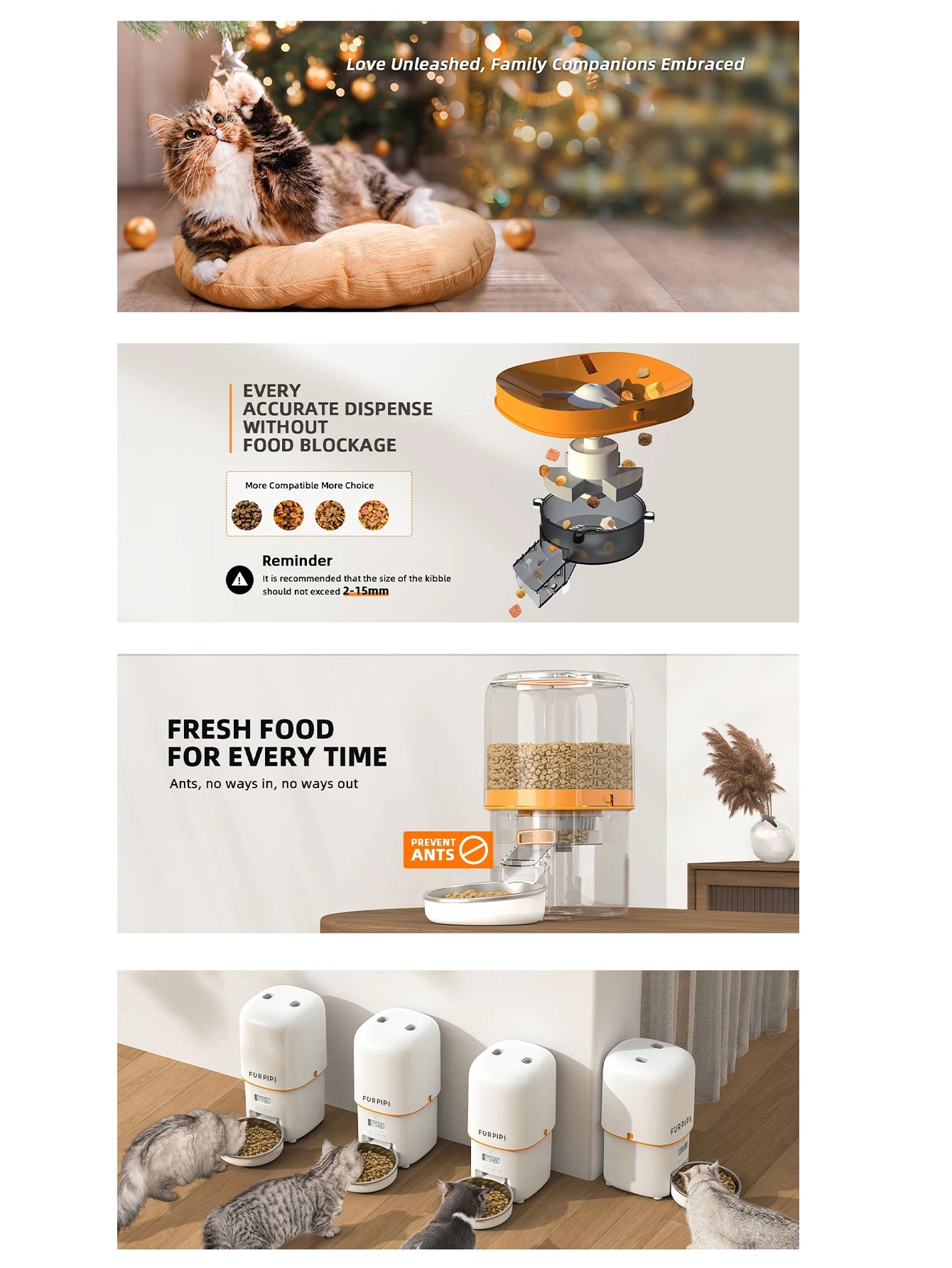 1080P Smart Automatic Cat Feeder