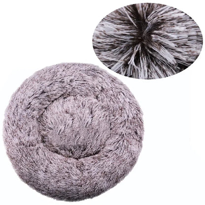 Round Plush Pet Bed