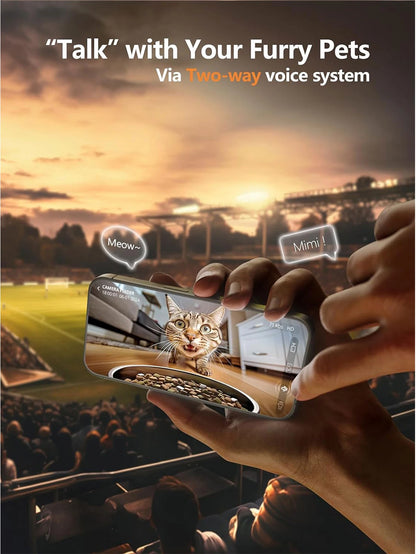 1080P Smart Automatic Cat Feeder