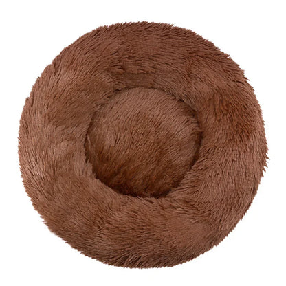 Round Plush Pet Bed