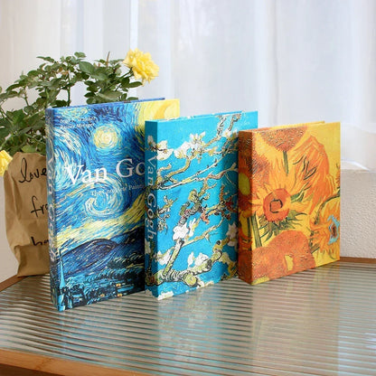 3Pcs Decorative Fake Books