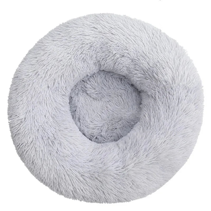 Round Plush Pet Bed