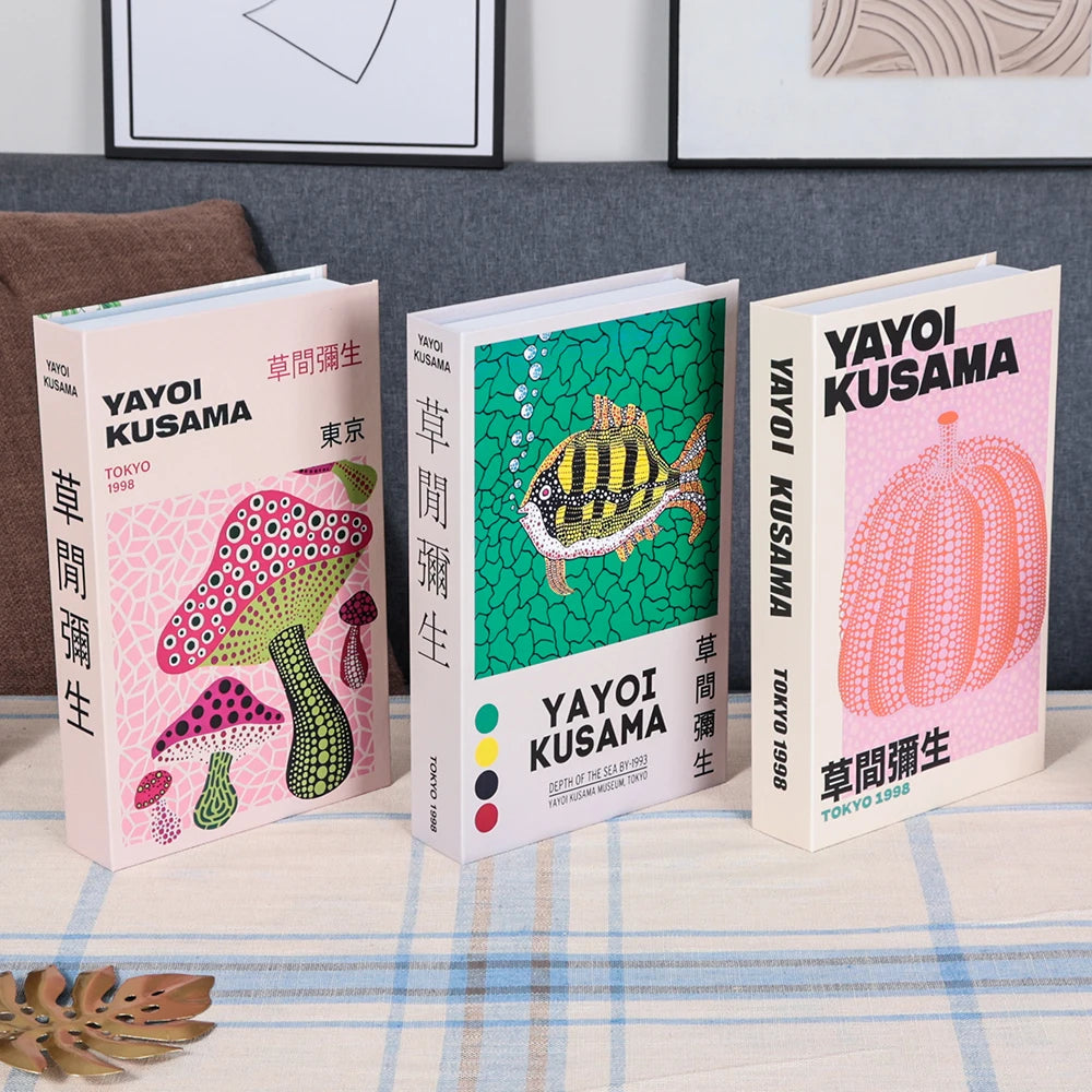 3Pcs Decorative Fake Books
