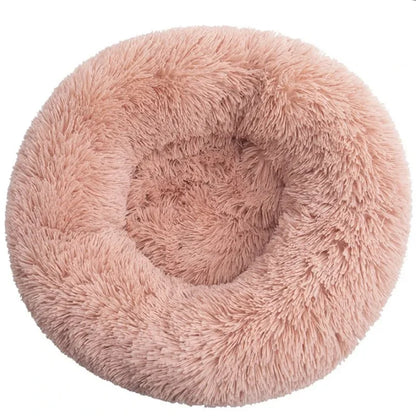 Round Plush Pet Bed