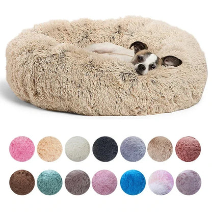 Round Plush Pet Bed