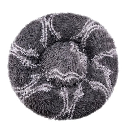 Round Plush Pet Bed