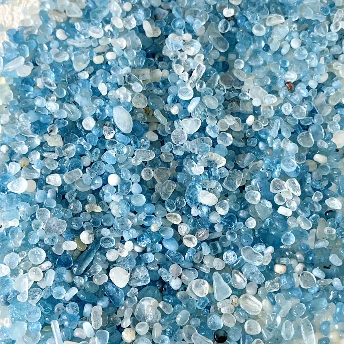 Aquamarine Crystal Chips