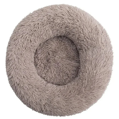 Round Plush Pet Bed